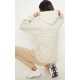PRETTYLITTLETHING Sand Oversized Sweat Basic Hoodie PRETTYLITTLETHING Sand Oversized Sweat Basic Hoodie