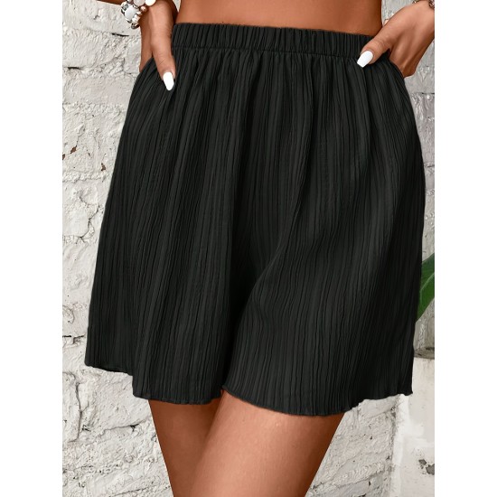 Plus Size Elastic Waistband Shorts, Casual Shorts For Spring & Summer, Women’s Plus SizeClothing – PRYCUS MITCHELL INC Plus Size Elastic Waistband Shorts, Casual Shorts For Spring & Summer, Women’s Plus SizeClothing – PRYCUS MITCHELL INC