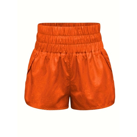 New Spring and Summer Women’s High Waist Elastic Loose Sports and Casual Shorts – PRYCUS MITCHELL INC New Spring and Summer Women’s High Waist Elastic Loose Sports and Casual Shorts – PRYCUS MITCHELL INC