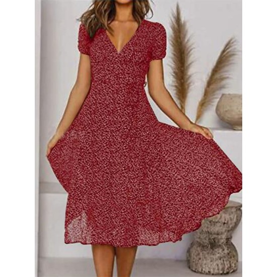 Casual Dress Swing Dress Floral Dress Midi Dress Black Wine Red Short Sleeve Ditsy Floral Print Summer Spring V Neck Fashion Vacation Loose Fit 2023 S M L XL XXL 3XL – PRYCUS MITCHELL INC Casual Dress Swing Dress Floral Dress Midi Dress Black Wine Red Short Sleeve Ditsy Floral Print Summer Spring V Neck Fashion Vacation Loose Fit 2023 S M L XL XXL 3XL – PRYCUS MITCHELL INC