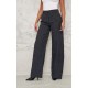 Tall Black Pinstripe Tailored Wide Leg Pants Tall Black Pinstripe Tailored Wide Leg Pants