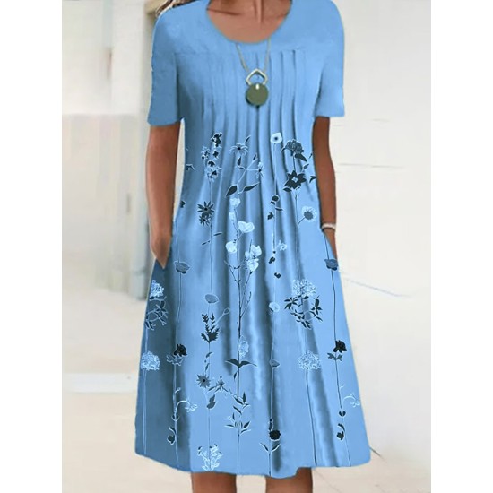 Casual Dress T Shirt Dress Tee Dress Shift Dress Midi Dress Blue Green Short Sleeve Floral Ruched Summer Spring Crew Neck Basic Daily Weekend 2023 S M L XL XXL 3XL – PRYCUS MITCHELL INC Casual Dress T Shirt Dress Tee Dress Shift Dress Midi Dress Blue Green Short Sleeve Floral Ruched Summer Spring Crew Neck Basic Daily Weekend 2023 S M L XL XXL 3XL – PRYCUS MITCHELL INC
