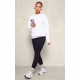 White Oversized Fit Sweatshirt White Oversized Fit Sweatshirt