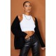 Black Chunky Knit Slouchy Cardigan Black Chunky Knit Slouchy Cardigan