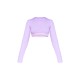 PRETTYLITTLETHING Tape Baby Pink Long Sleeve PJ Top PRETTYLITTLETHING Tape Baby Pink Long Sleeve PJ Top