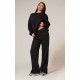 Black Longline Oversized Sweatshirt Black Longline Oversized Sweatshirt