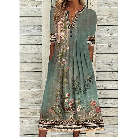 Casual Dress Shift Dress Midi Dress Navy Blue Blue Orange Half Sleeve Floral Ruched Summer Spring V Neck Vintage Christmas Vacation 2023 S M L XL XXL 3XL – PRYCUS MITCHELL INC Casual Dress Shift Dress Midi Dress Navy Blue Blue Orange Half Sleeve Floral Ruched Summer Spring V Neck Vintage Christmas Vacation 2023 S M L XL XXL 3XL – PRYCUS MITCHELL INC