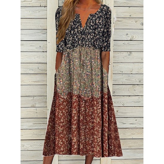 Casual Dress Floral Dress Summer Dress Floral Ruched Pocket V Neck Midi Dress Tropical Fashion Daily Holiday Short Sleeve Regular Fit Black Summer Spring S M L XL XXL – PRYCUS MITCHELL INC Casual Dress Floral Dress Summer Dress Floral Ruched Pocket V Neck Midi Dress Tropical Fashion Daily Holiday Short Sleeve Regular Fit Black Summer Spring S M L XL XXL – PRYCUS MITCHELL INC