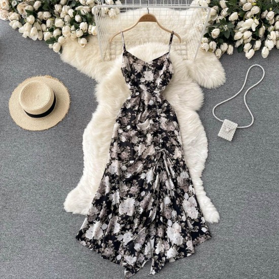 Sweet retro beautiful chiffon vacation dress – PRYCUS MITCHELL INC Sweet retro beautiful chiffon vacation dress – PRYCUS MITCHELL INC
