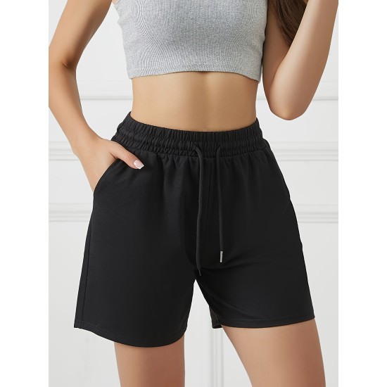 Women’s Casual Drawstring Waist Shorts with Front Pockets, Athletic Running Workout Lounge Shorts – PRYCUS MITCHELL INC Women’s Casual Drawstring Waist Shorts with Front Pockets, Athletic Running Workout Lounge Shorts – PRYCUS MITCHELL INC