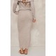 Mocha Luxe Knit Low Rise Midaxi Skirt Mocha Luxe Knit Low Rise Midaxi Skirt