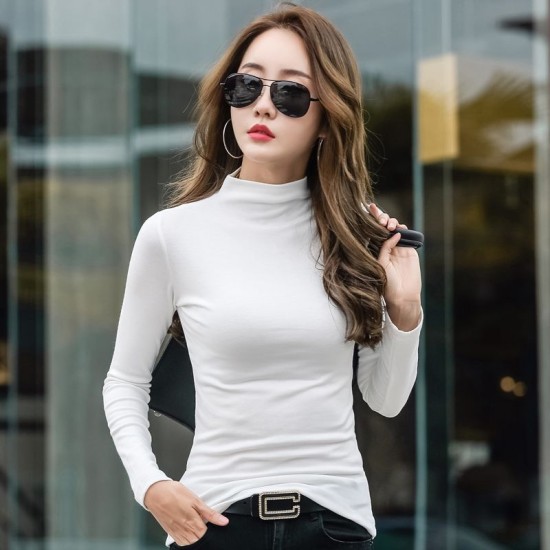 Spring and autumn bottoming shirt tops for women – PRYCUS MITCHELL INC Spring and autumn bottoming shirt tops for women – PRYCUS MITCHELL INC