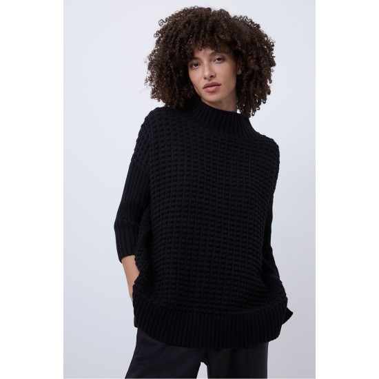 Mozart Popcorn High Neck Sweater – PRYCUS MITCHELL INC Mozart Popcorn High Neck Sweater – PRYCUS MITCHELL INC