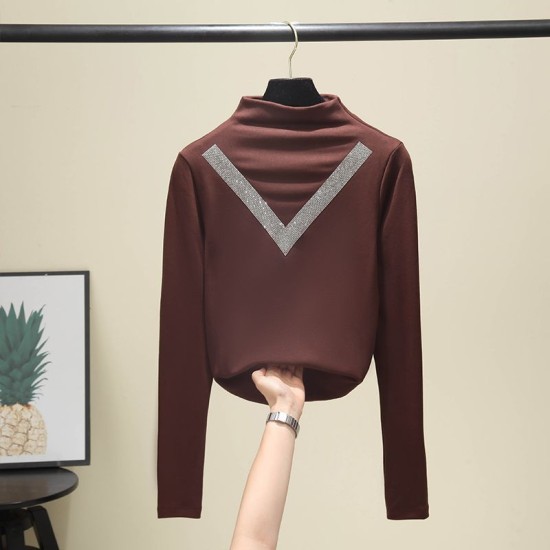 Spring and autumn tops bottoming shirt for women – PRYCUS MITCHELL INC Spring and autumn tops bottoming shirt for women – PRYCUS MITCHELL INC