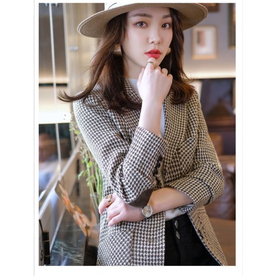 Temperament woolen coat business suit for women – PRYCUS MITCHELL INC Temperament woolen coat business suit for women – PRYCUS MITCHELL INC