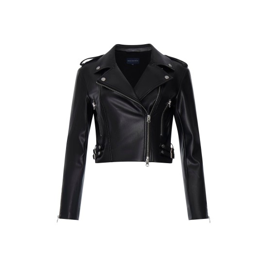 Etta Vegan Leather Biker Jacket – PRYCUS MITCHELL INC Etta Vegan Leather Biker Jacket – PRYCUS MITCHELL INC