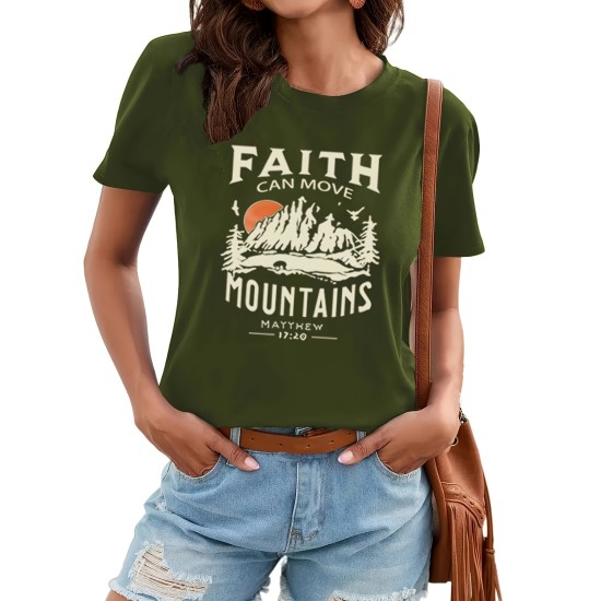 Chic All-Season Crew Neck Landscape Tee: Comfort Fit, Durable & Easy-Care for Every Woman – PRYCUS MITCHELL INC Chic All-Season Crew Neck Landscape Tee: Comfort Fit, Durable & Easy-Care for Every Woman – PRYCUS MITCHELL INC