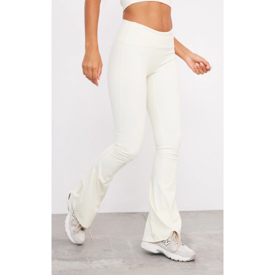 Bone Sculpt High Waist Flare Yoga Pants Bone Sculpt High Waist Flare Yoga Pants
