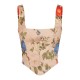 Multi Floral Print Corset Multi Floral Print Corset