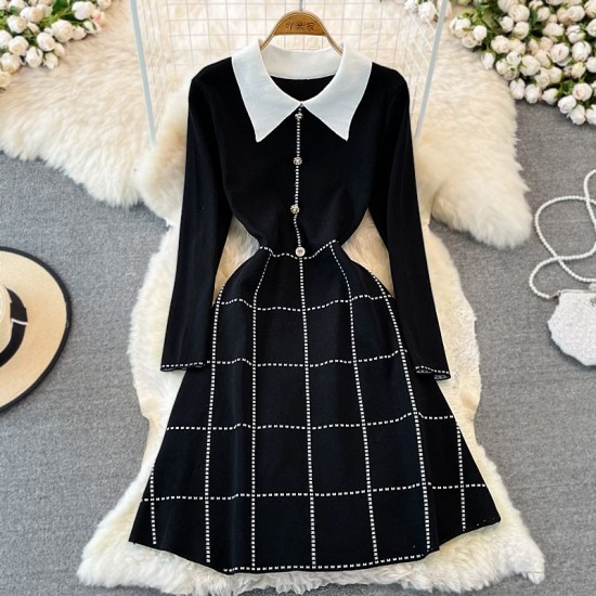 France style ladies temperament autumn and winter dress – PRYCUS MITCHELL INC France style ladies temperament autumn and winter dress – PRYCUS MITCHELL INC